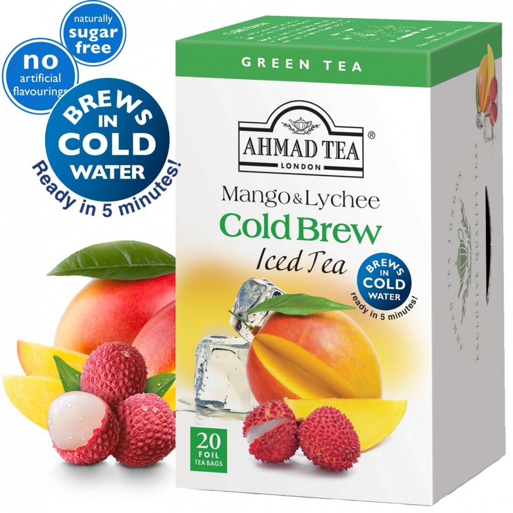 Cold Brews Ahmad Tea - Mango & Lychee Brew 20 Bag
