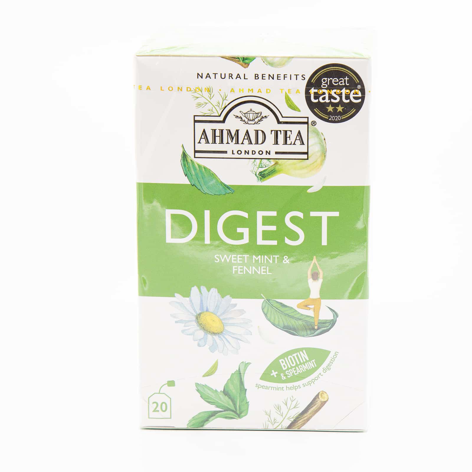 Ahmad Tea Digest Sweet Mint & Fennel 20s