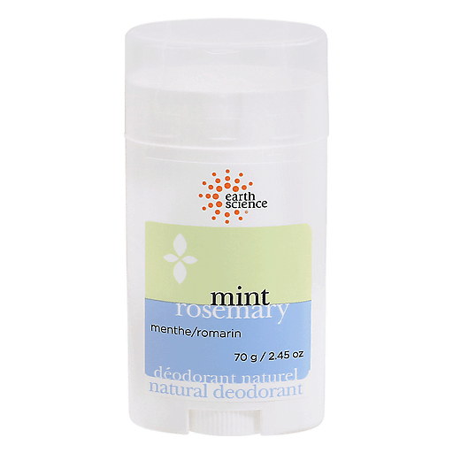 Earth Science Mint Rosemary, Natural Deodorant, 2.5 Oz