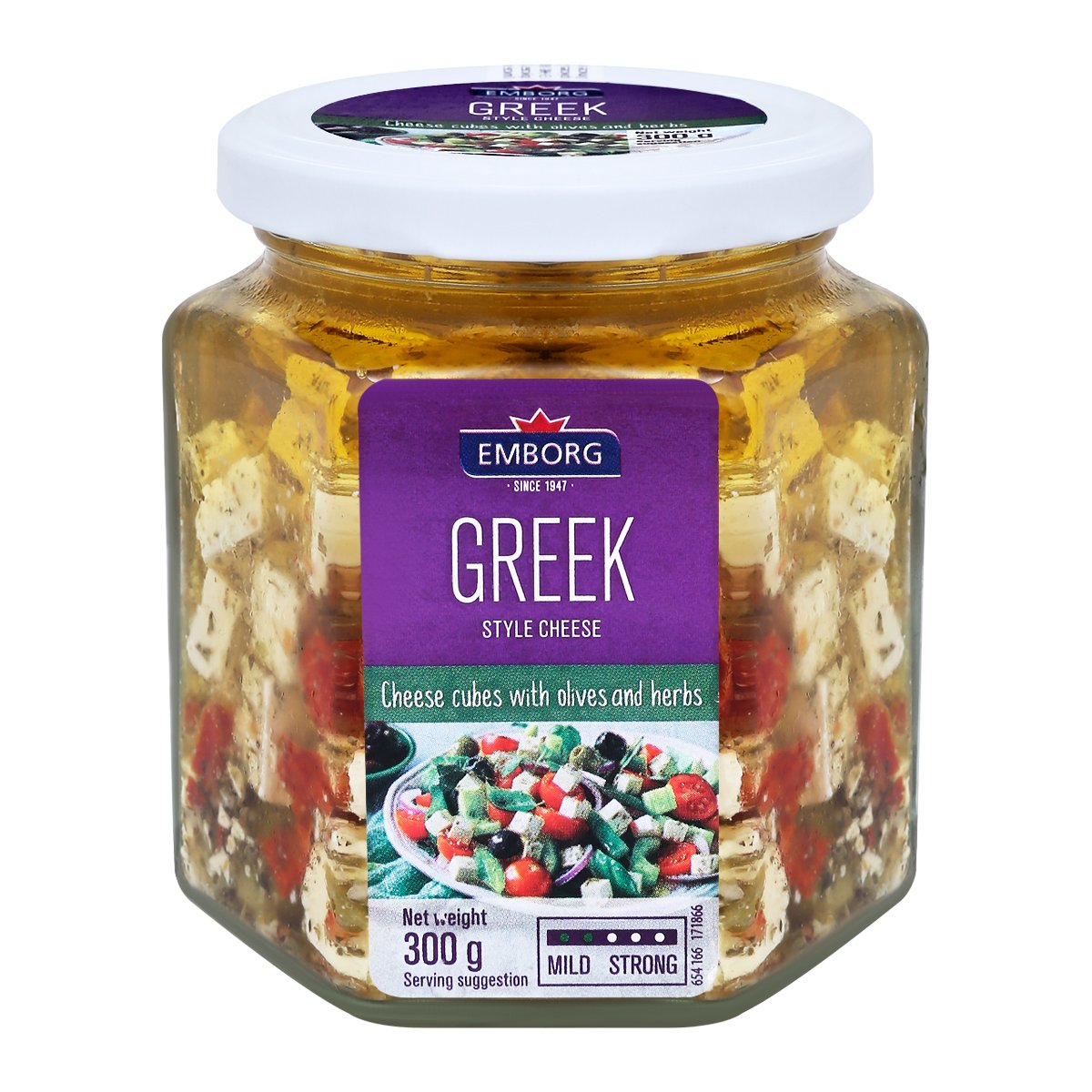 เอ็มบอร์ก Emborg Feta Olives & Herbs 300g