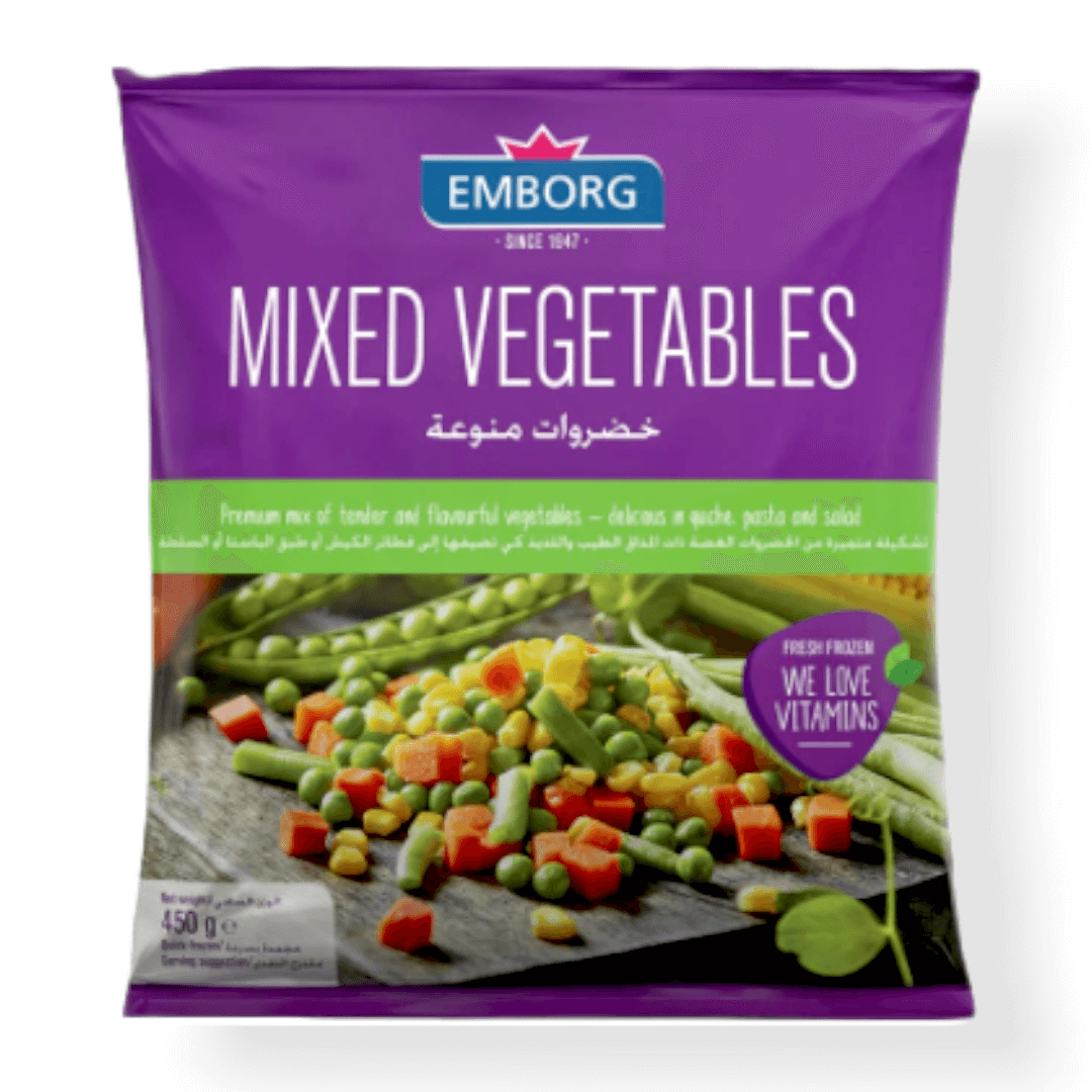Emborg Mixed Vegetables 450g