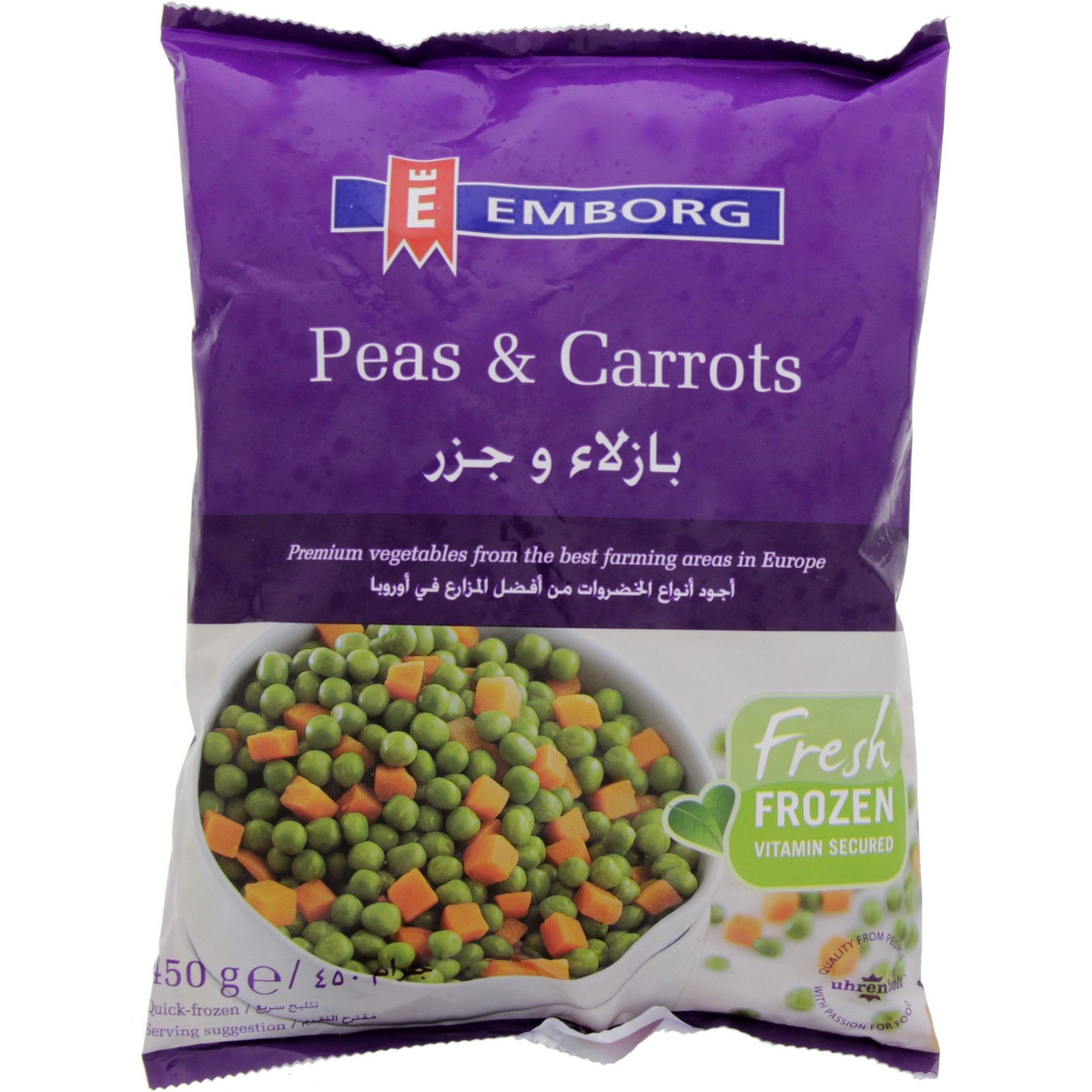 Emborg Peas And Carrots 450g