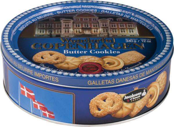 Jacobsens Copenhagen Butter Cookies 340g
