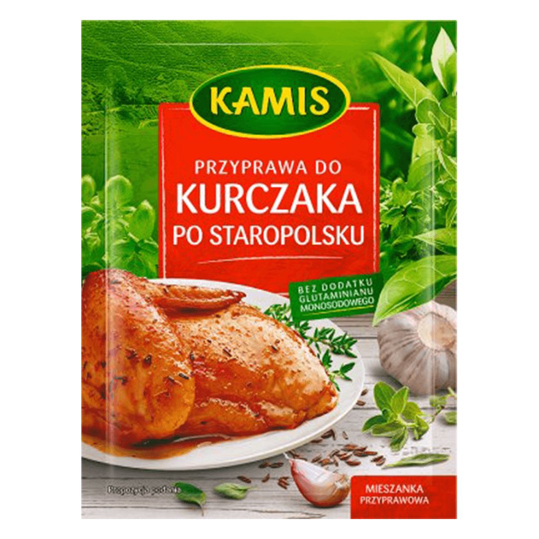 Kamis Old Polish Style Chicken Seasoning Spice Mix 25 G