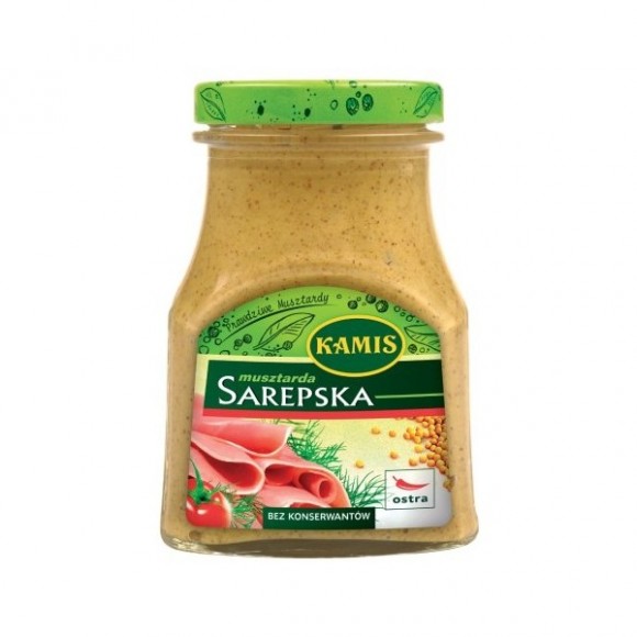 Kamis Sarepska Mustard 180g/6.5oz