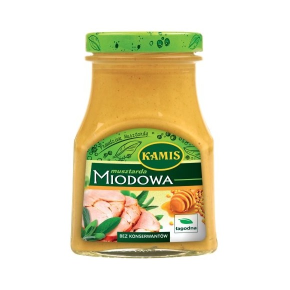 Kamis Musztarda Miodowa Honey Mustard 185g