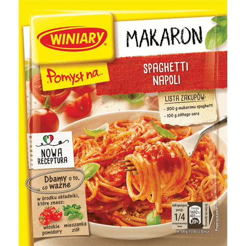 Winiary Pomysł Na... Spaghetti Napoli