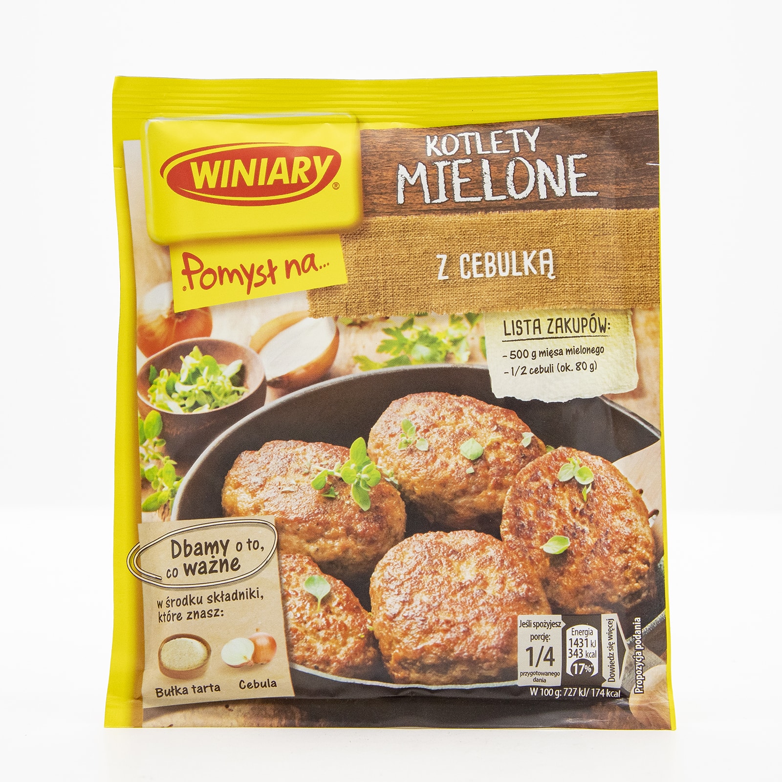 Winiary Fix Pomysł Na... Burgers With Onion 69g