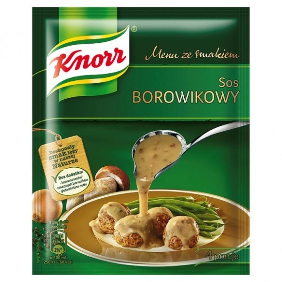 Knorr Boletus Sauce, Sos Borowikowy, 37g