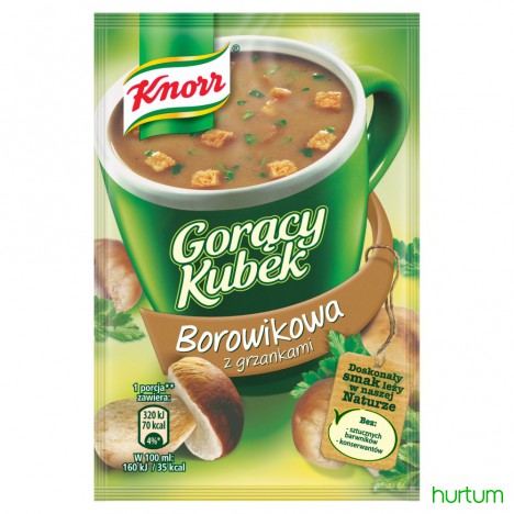 Knorr Gorący Kubek Borowikowa Z Grzankami 16 G