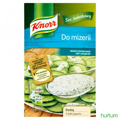 Knorr Sos Sałatkowy Do Mizerii 9 G