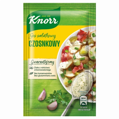Knorr Sos Salatkowy Czosnkowy Garlic Salad Dressing Mix