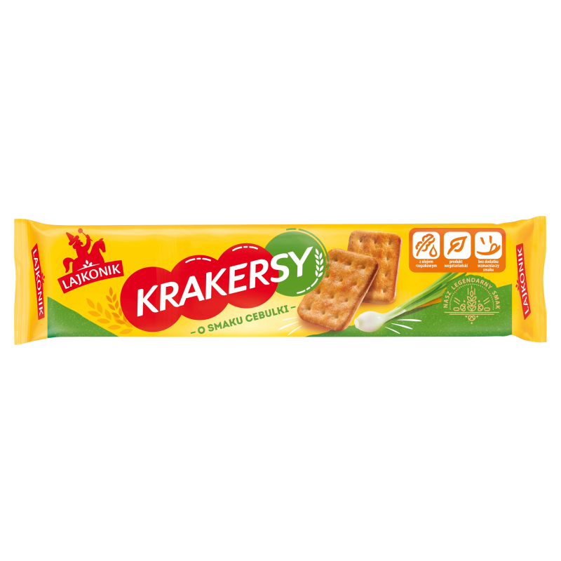 Lajkonik 6.3oz Crackers Onion