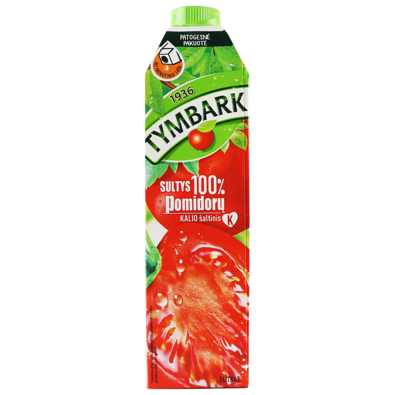 Tymbark Tomato 100% Juice 1l