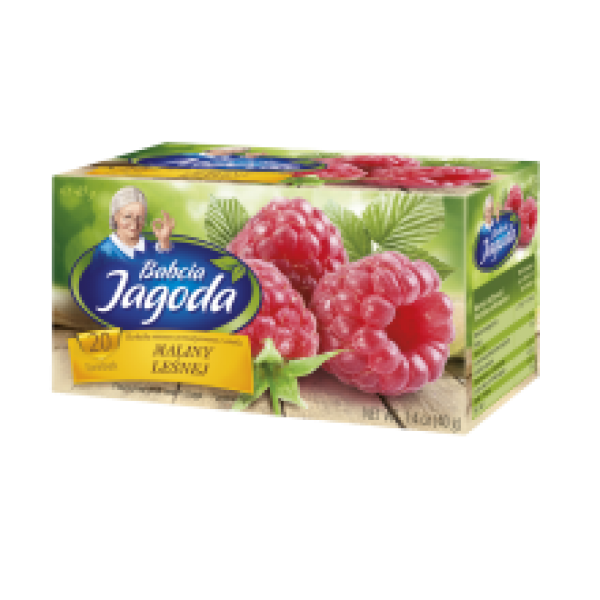 Babcia Jagoda Fruit Tea, Raspberry Flavour, Bags