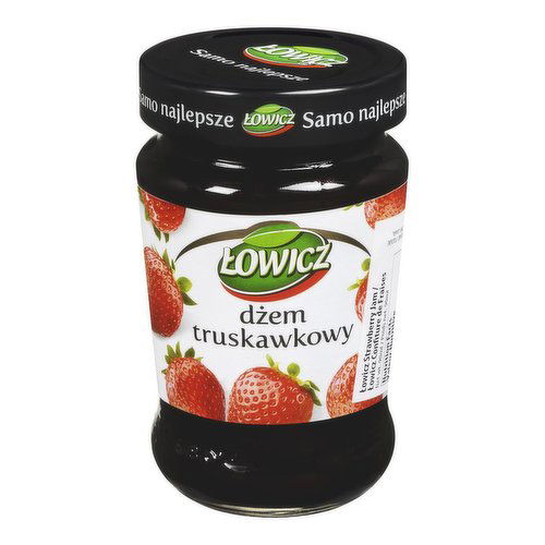 Łowicz Lowicz Strawberry Jam / Dzem Truskawkowy 280g.9.9oz