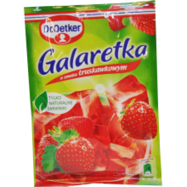 Dr Oetker Sp. Z O.o. Dr.Oetker Strawberry Jelly 77g/2.7oz