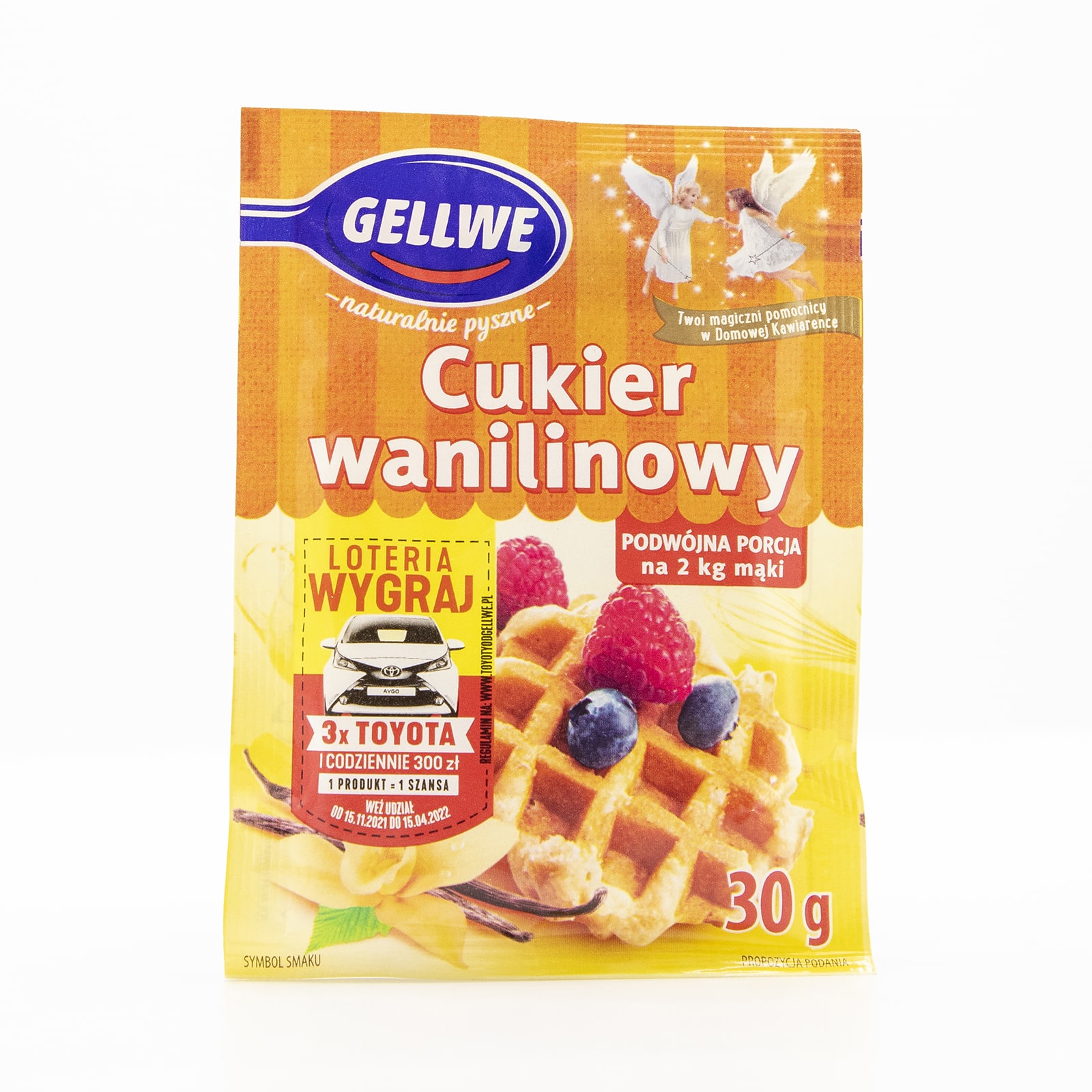 Gellwe Cukier Wanilinowy 30 G