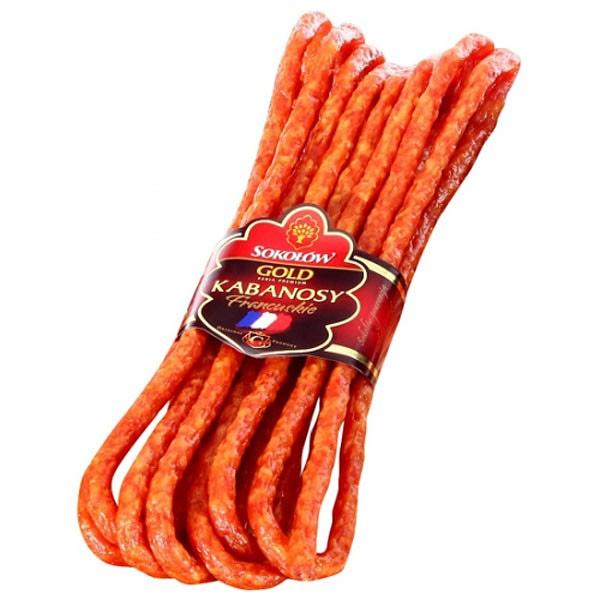Sokolow Gold Premium Thin Kabanosi French Style, 4.23 Oz / 120 G