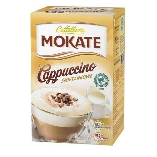 Mokate Cream Cappuccino Smietankowe Coffee Mix 150g Box