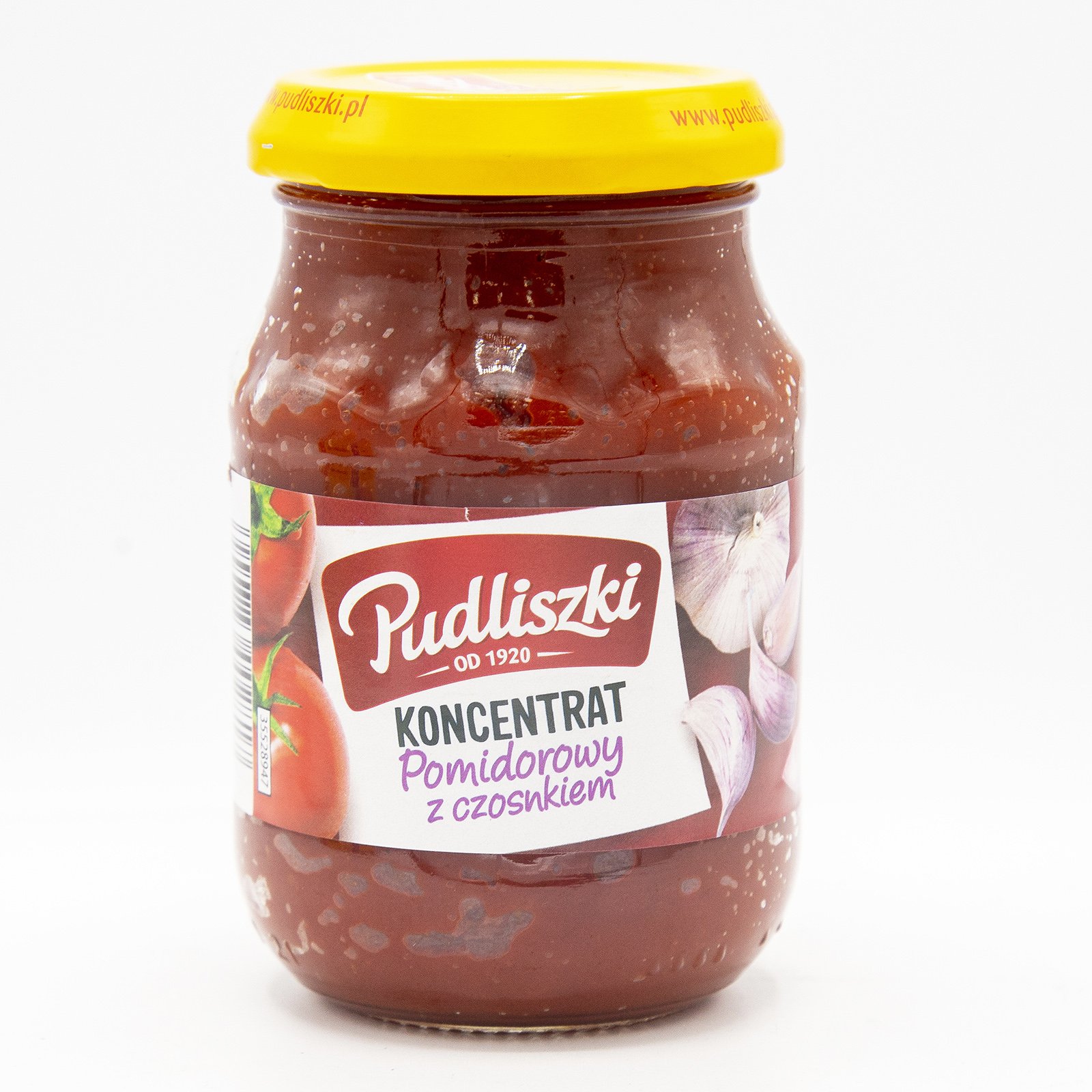 Pudliszki Tomato Paste With Garlic