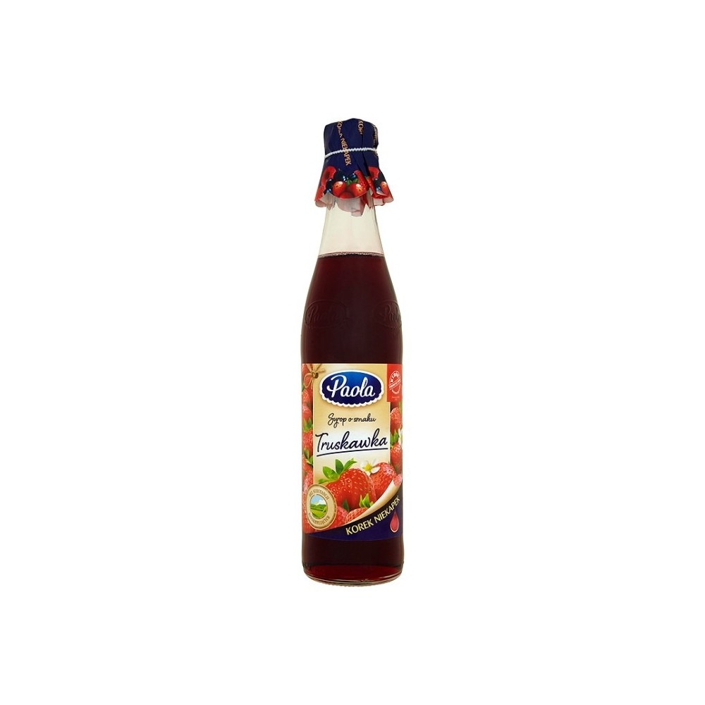 Paola Syrop O Smaku Truskawkowym 430 Ml