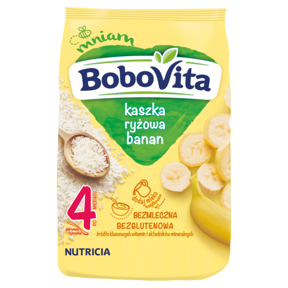BoboVita Kaszka Ryżowa Banan, Po 6. Miesiącu
