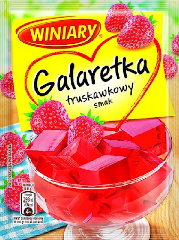 Winiary Strawberry Jelly 71g