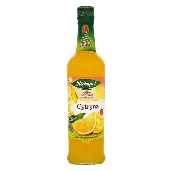 Herbapol Lublin S.a. Lemon Flavour Syrup 420ml/14.20fl.oz