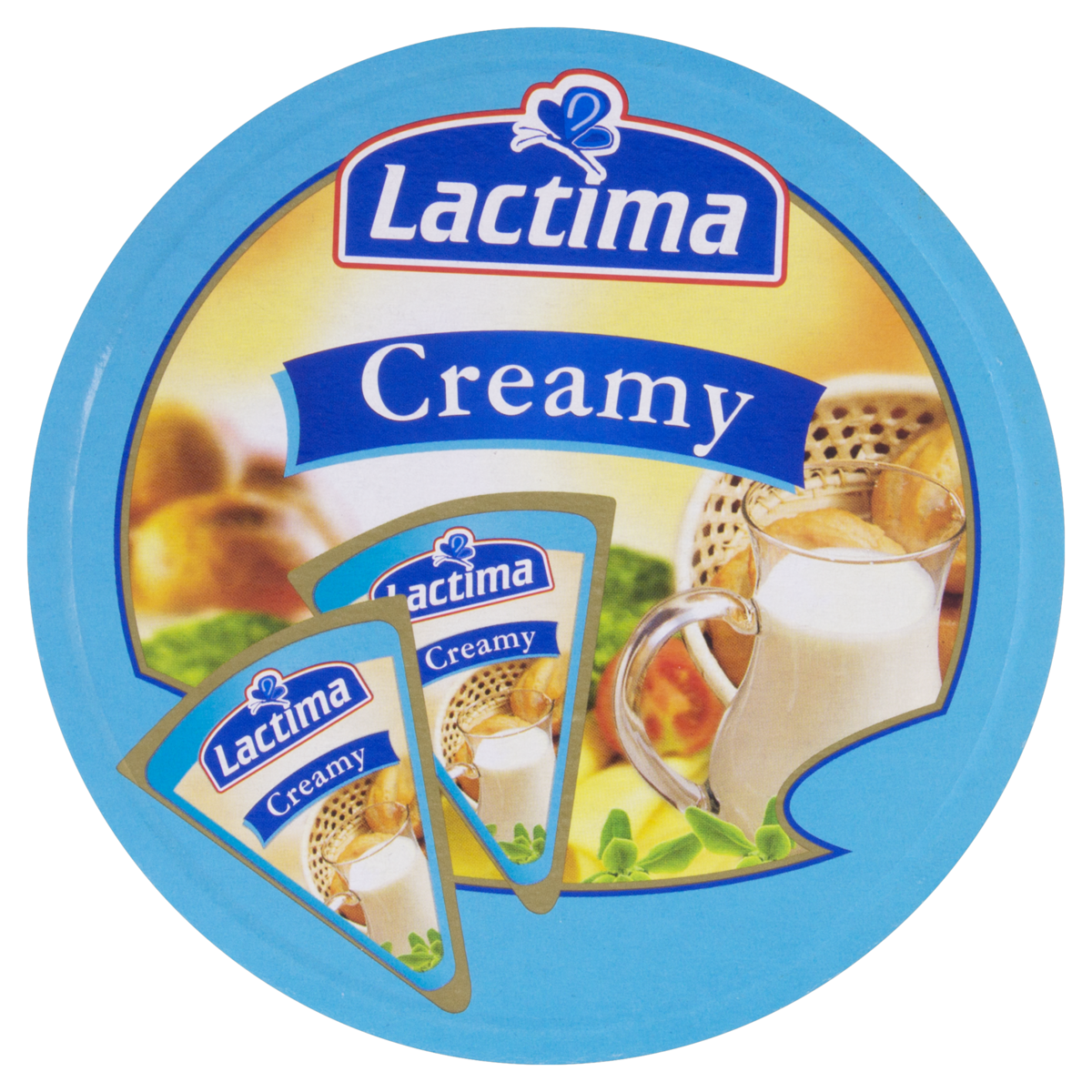 Lactima Cheese Portions Creamy 120g