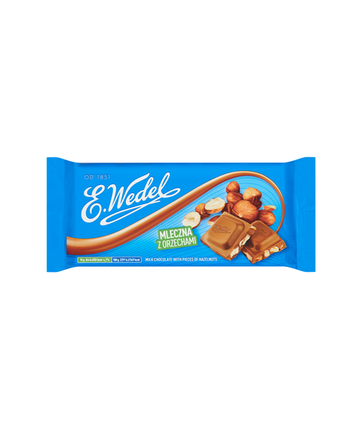 Lotte Wedel Sp. Z O.o. Czekolada Mleczna Orzechami Laskowymi 80g