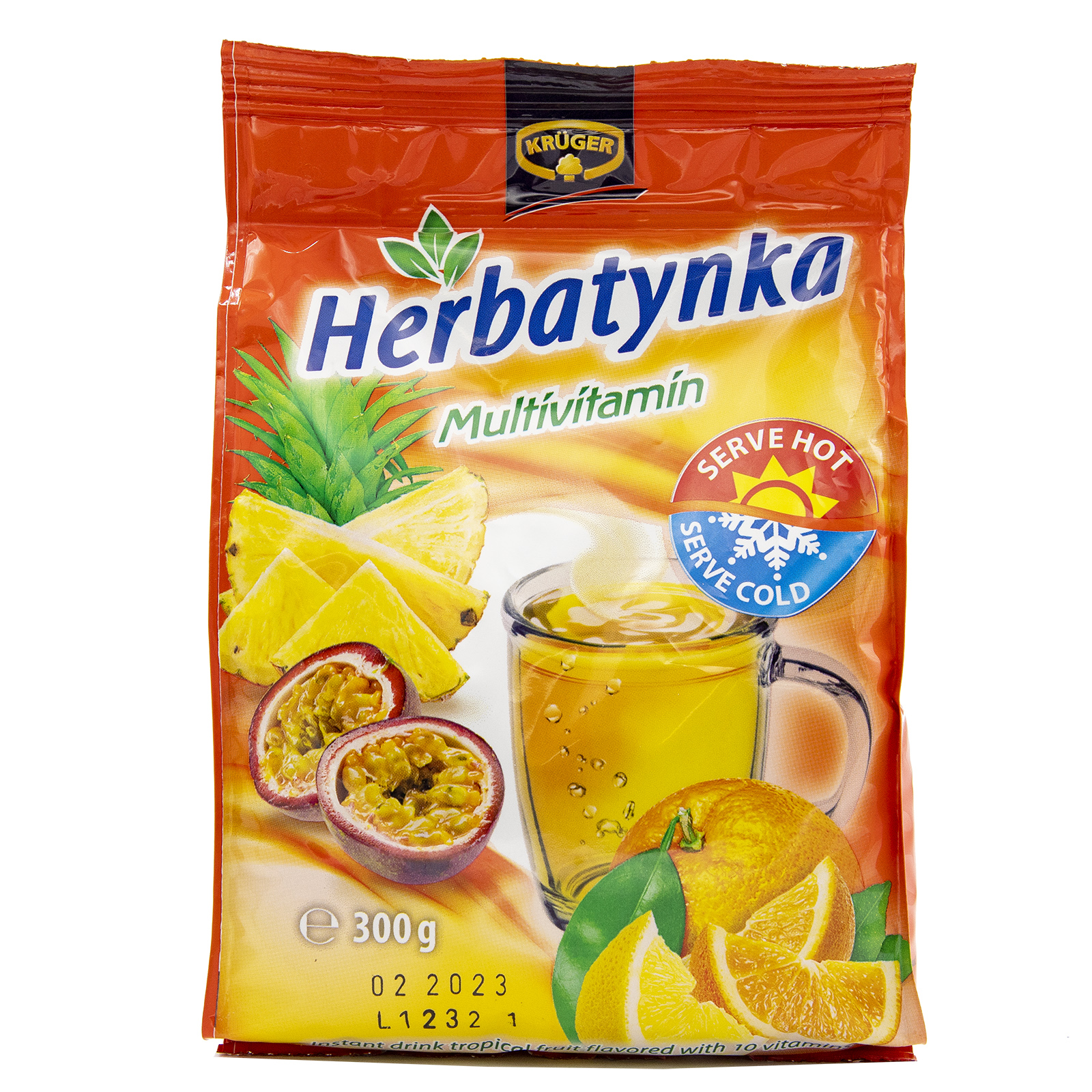 Kruger Multivitamin Herbal Instant Tea