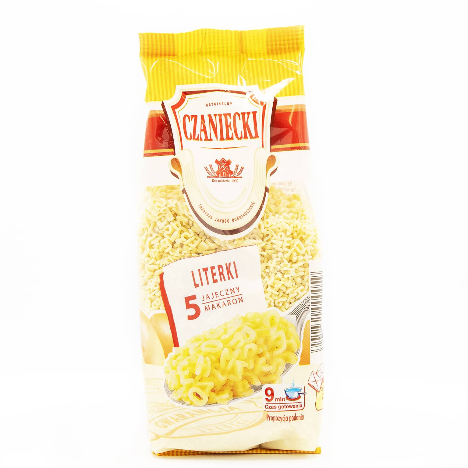 Czaniecki Letters 5-Egg Pasta 250g