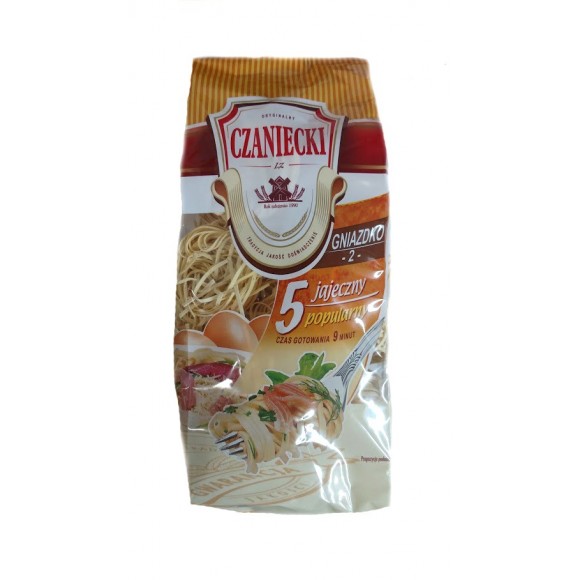 Czaniecki Makaron 5 Jajeczny Gniazdko 2