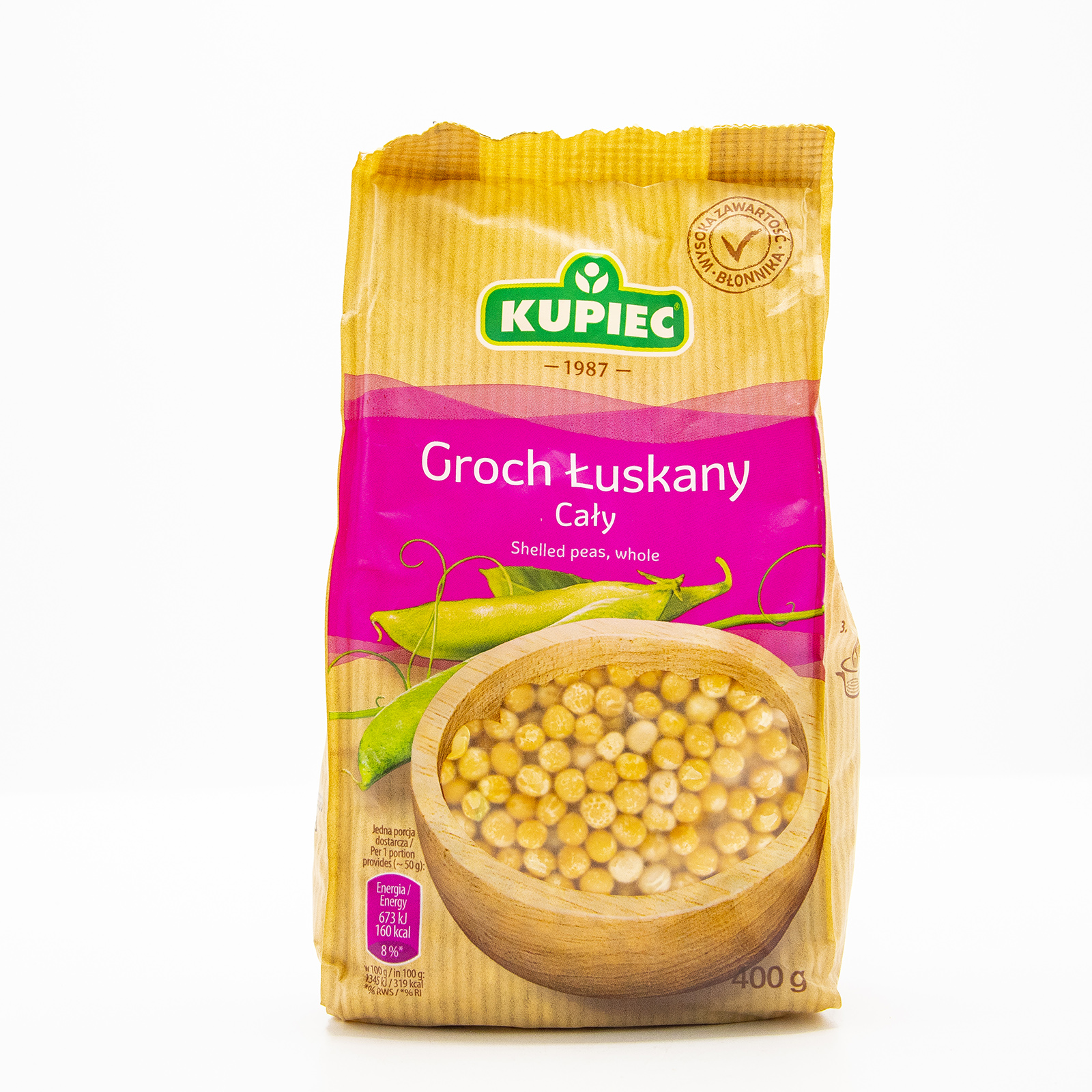 Kupiec Groch Łuskany Cały