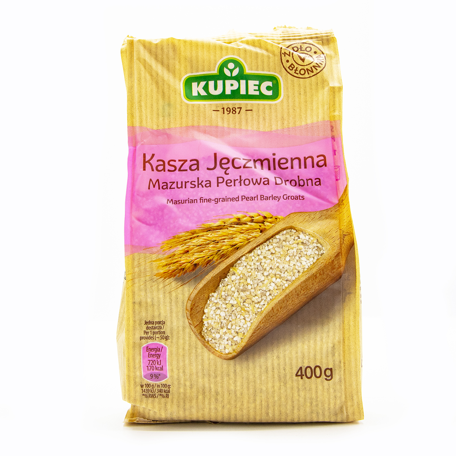 Kupiec Kasza Jęczmienna Mazurska Perłowa Drobna