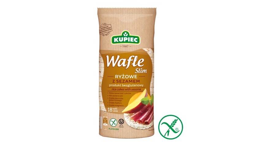 Kupiec Rice Cakes With Sesame 90g