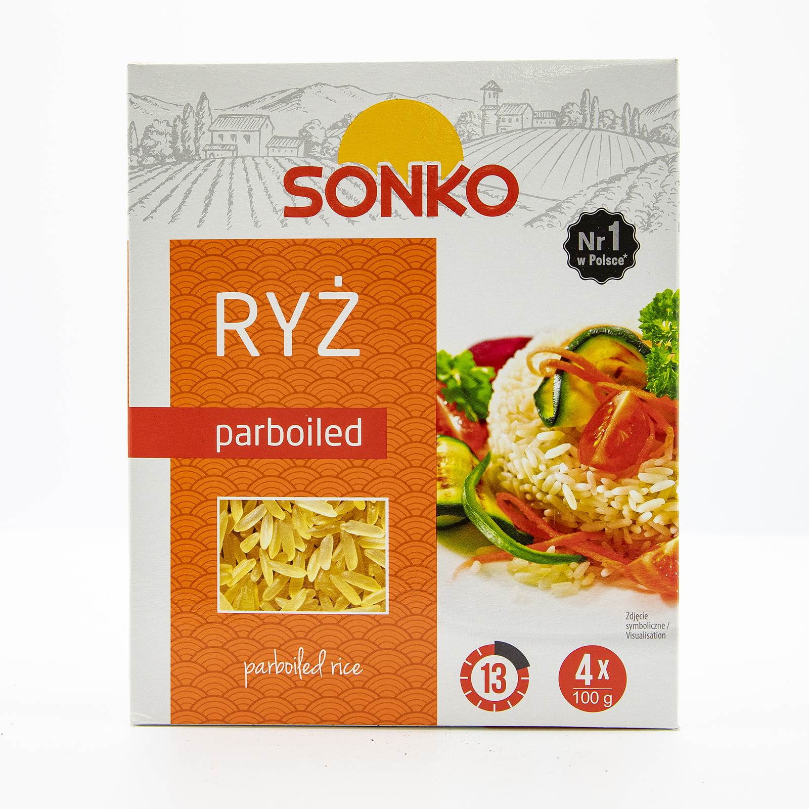 Sonko Parboiled Rice 4*100g