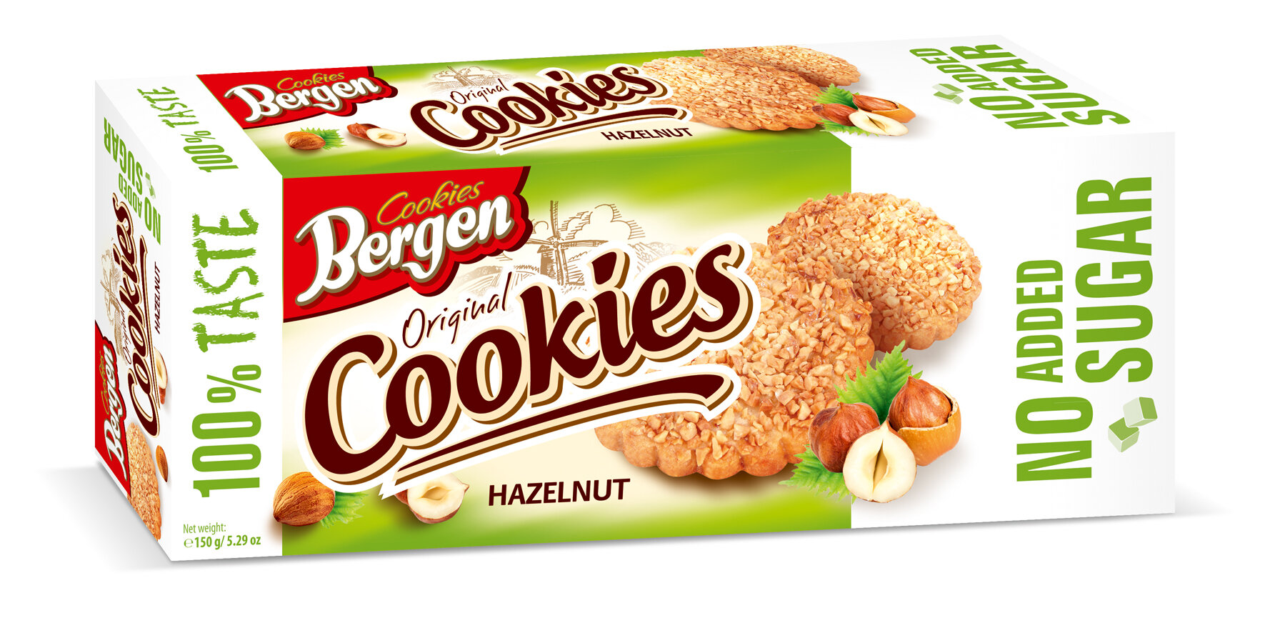 London Treats Sugar Free Hazelnut Cookies 150g
