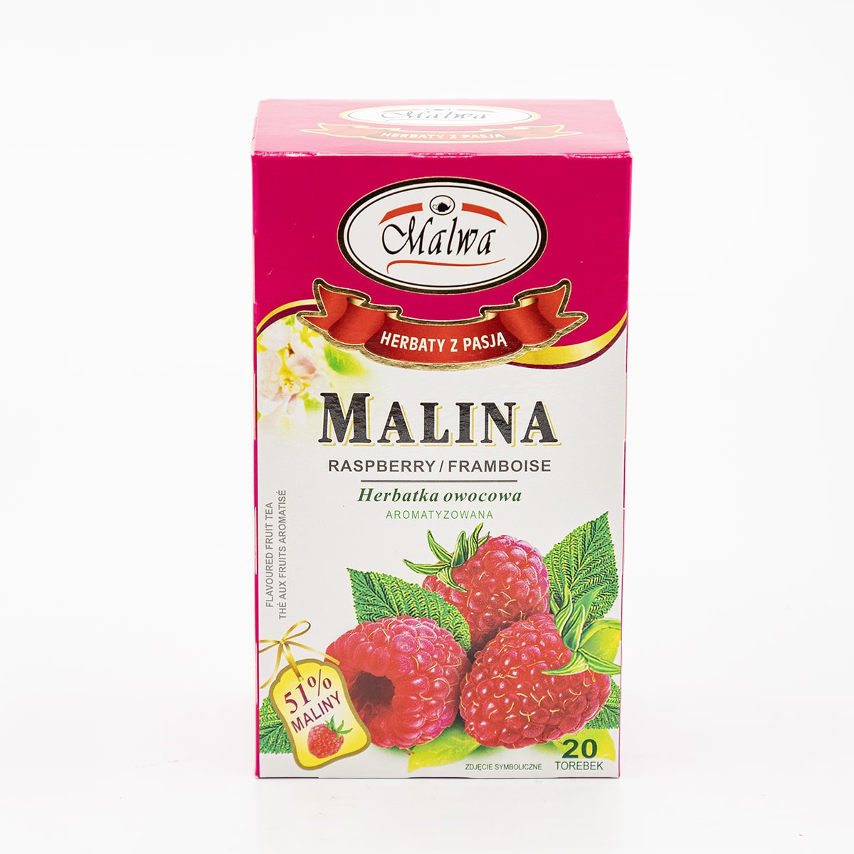 Malwa 20ct Raspberry Tea
