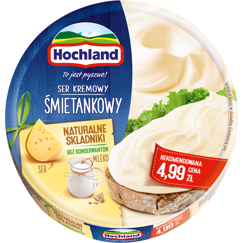 Creamy Cream Cheese In Portions 180g Hochland