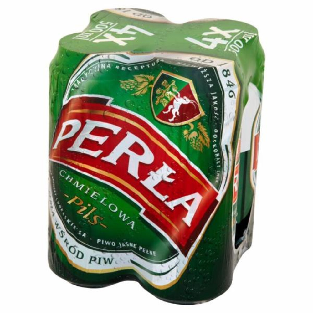 Perła Perla Chmielowa Pils 4 Pack 16oz Cans
