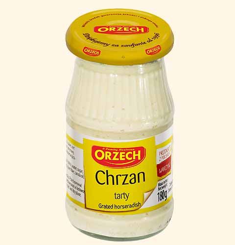 Orzech Grated Horseradish Jar