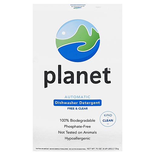 Planet Automatic Dishwasher Detergent Powder, 75 Oz