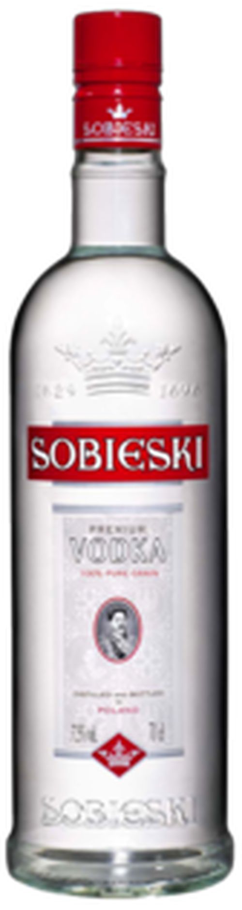 Sobieski Vodka Premium, 40%, 0.7L