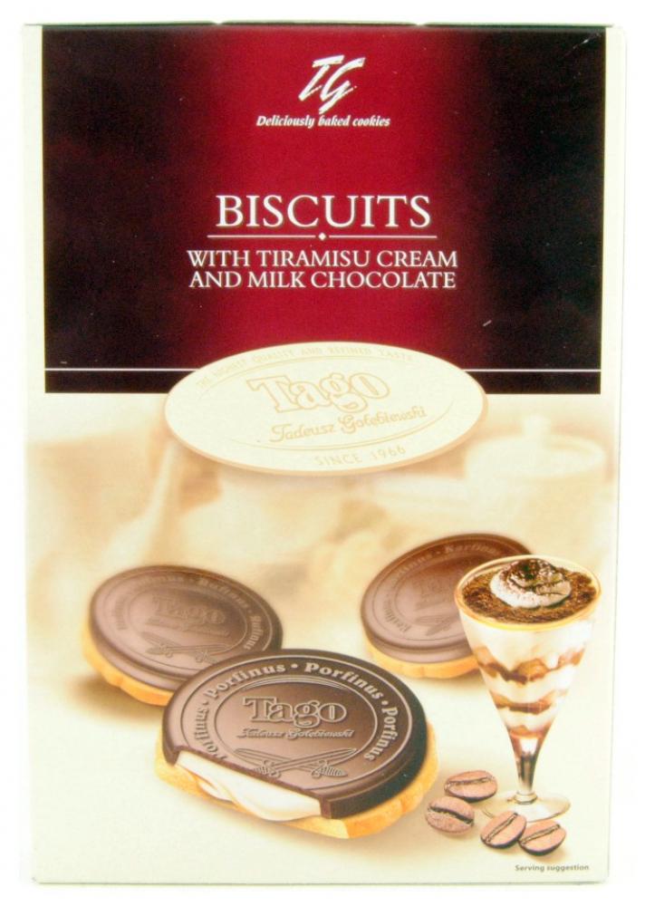 Tago Chocolate Covered Biscuits With Tiramisu Filling 6.3oz/180g