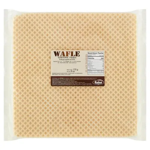 Marka Wafle Tortowe 170 G (5 Sztuk)