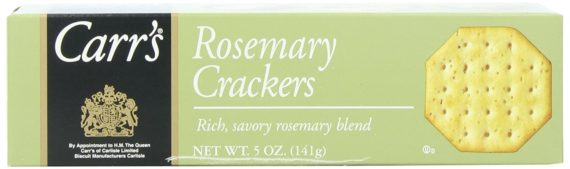 Carr's Rich And Savory Rosemary Crackers