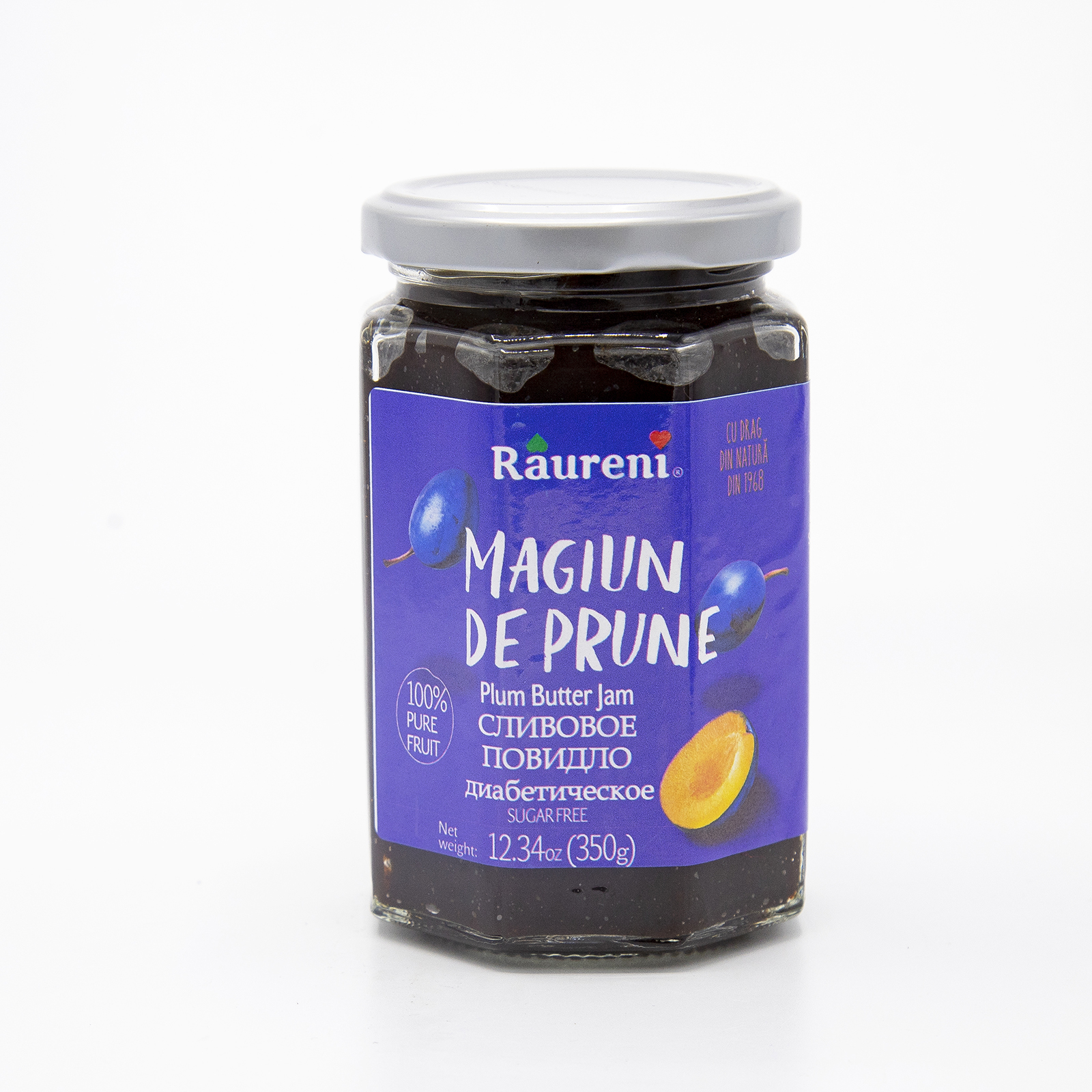 Raureni Plum Jam / Magiun Prune 350g