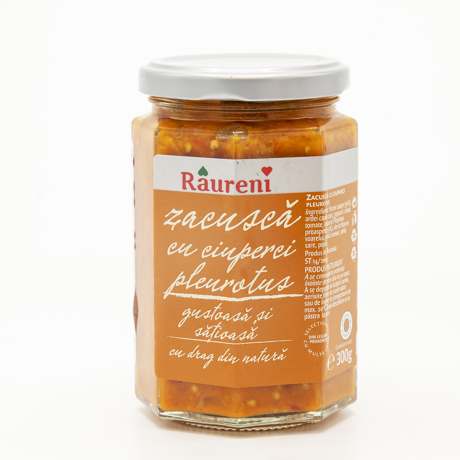 Raureni Zacusca Cu Ciuperci 300g